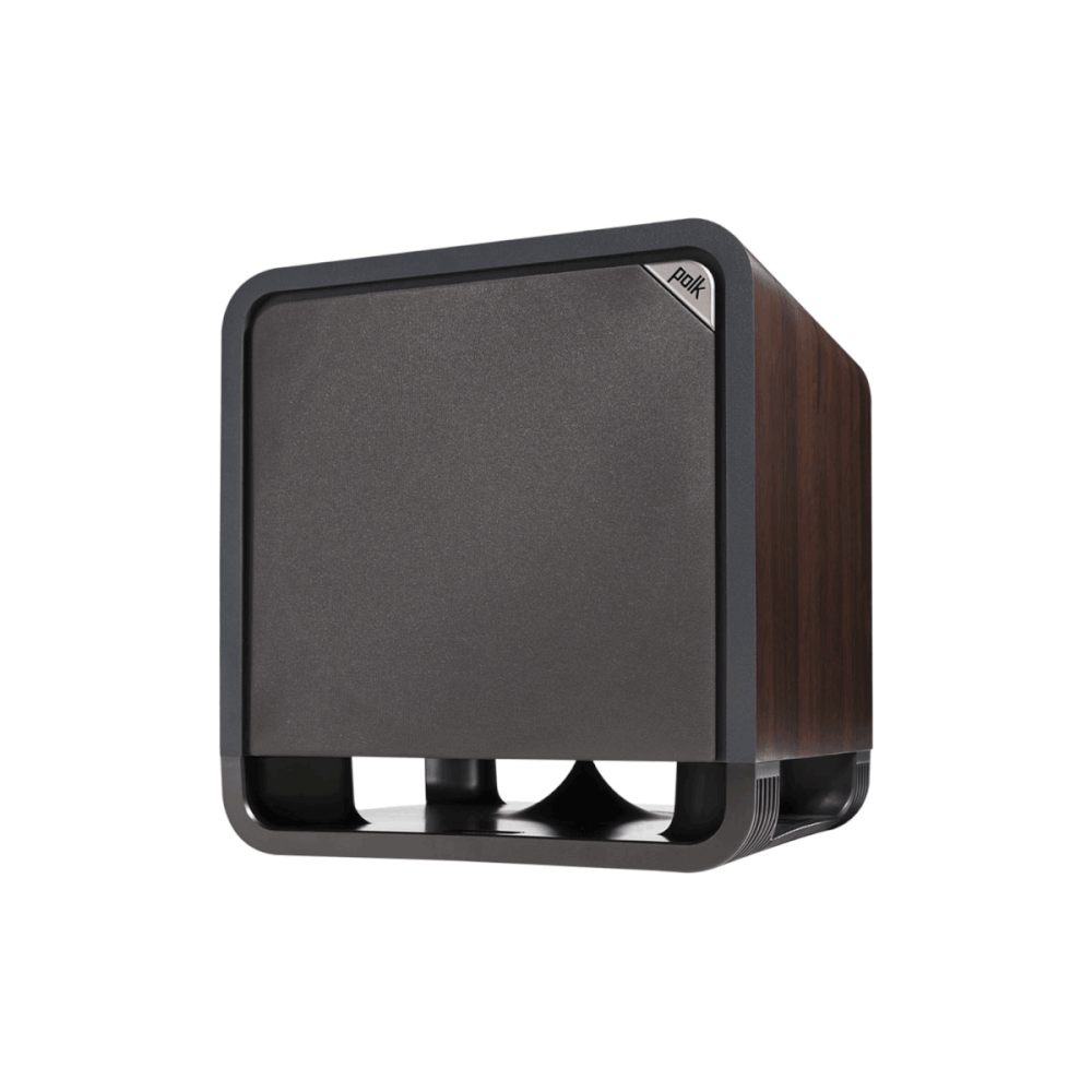 ตู้ลำโพงซับวูฟเฟอร์ POLK HTS 10 ขนาด 10 นิ้ว 200 วัตต์ สีไม้น้ำตาล