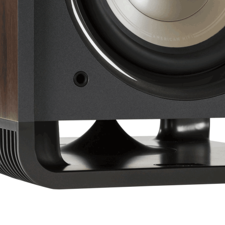 ตู้ลำโพงซับวูฟเฟอร์ POLK HTS 10 ขนาด 10 นิ้ว 200 วัตต์ สีไม้น้ำตาล_5