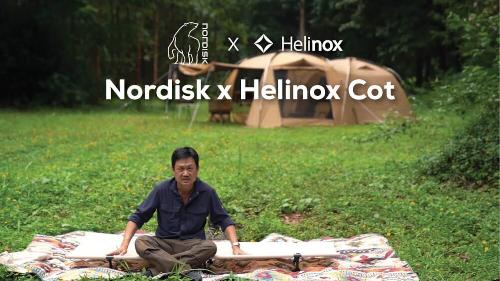 เตียงนอนพกพา NORDISK HELINOX COT_5