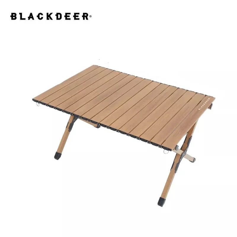 โต๊ะแคมป์ปิ้ง Blackdeer Wood Veins Aluminum Egg Roll Table 90_0