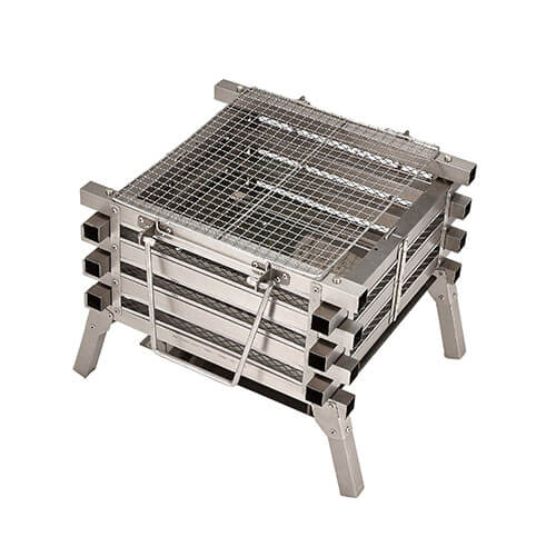 เตาถ่าน Coleman JP Fireplace Stainless 23233_1