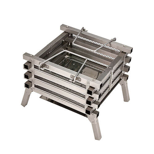 เตาถ่าน Coleman JP Fireplace Stainless 23233_2