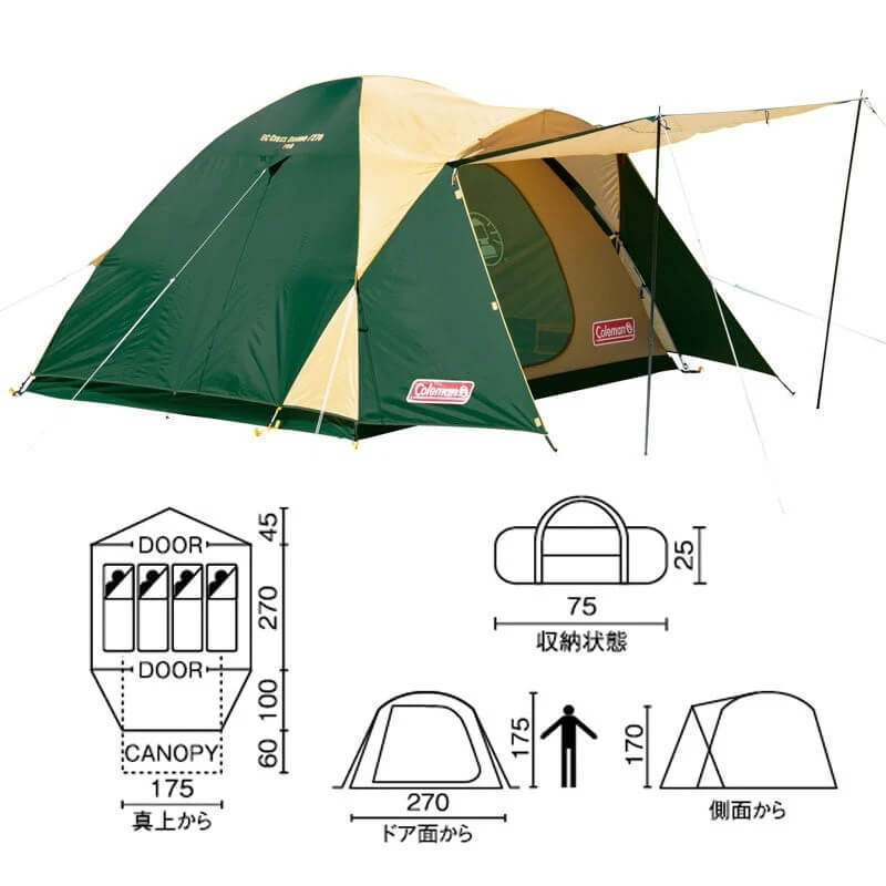 เต็นท์ Coleman รุ่น Cross Dome 270 _3