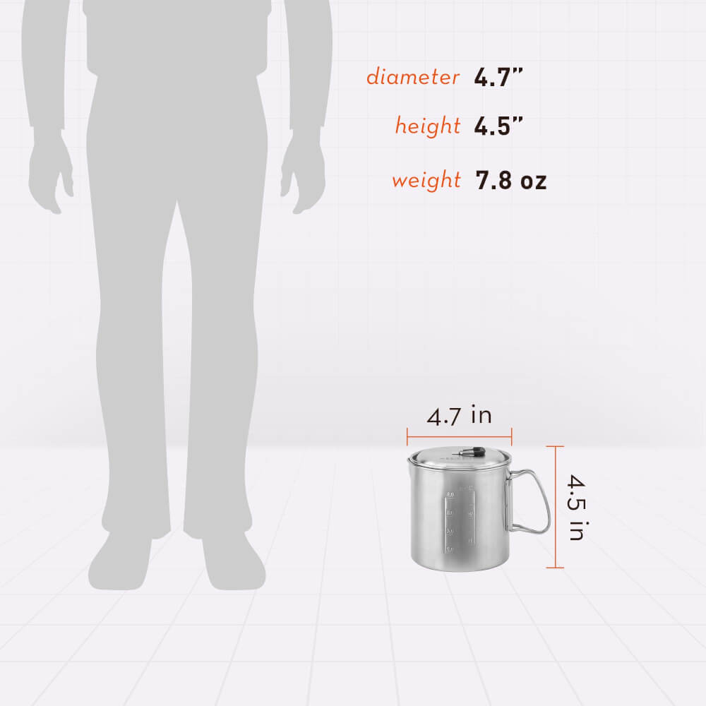 หม้อสแตนเลส Solo Stove Pot 900_3