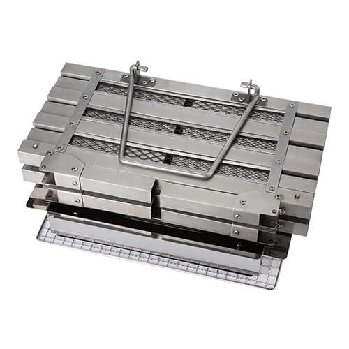 เตาถ่าน Coleman JP Fireplace Stainless 23233_3