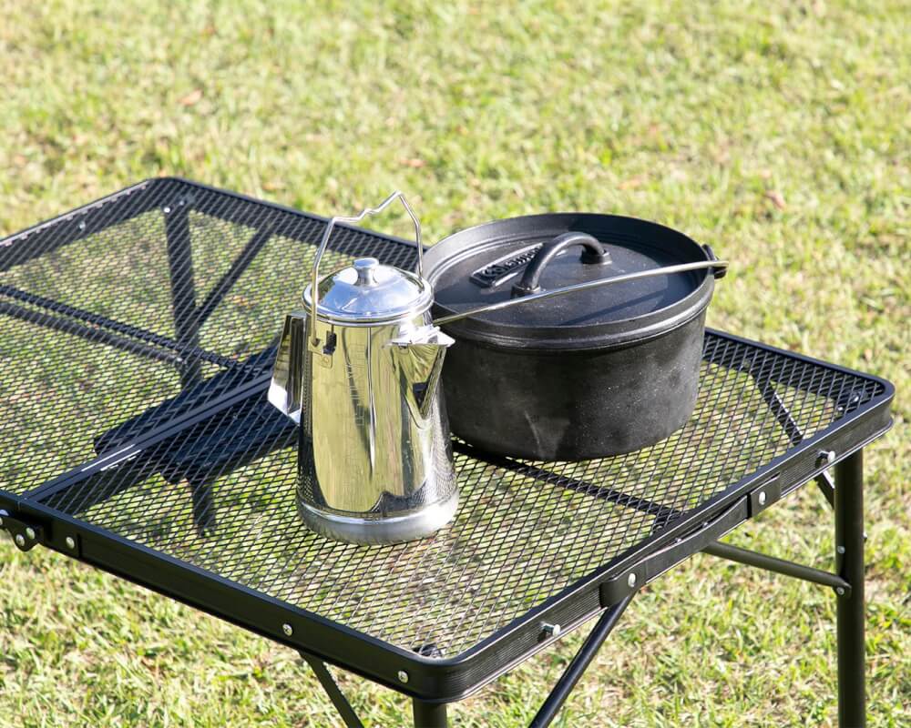 โต๊ะแคมป์ปิ้ง Blackdeer Iron Mesh Folding Table 90_5