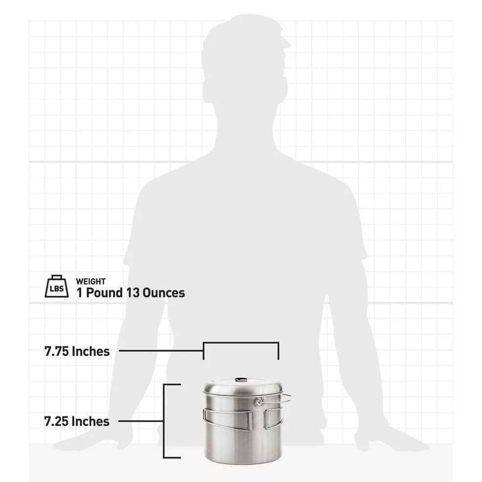 หม้อสแตนเลส Solo Stove Pot 4000_6