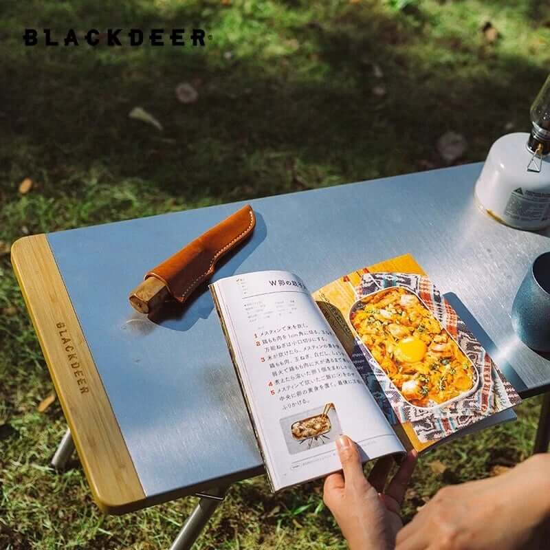 โต๊ะแคมป์ปิ้ง Blackdeer Stainless Steel Table_5