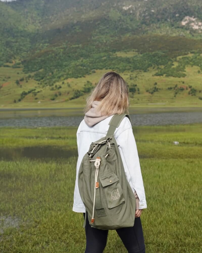 กระเป๋าสะพาย Nordisk Kongsberg Duffel 40 ลิตร สีเขียว_5