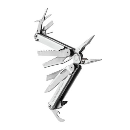 เครื่องมือ คีมพับ มีดพับ Leatherman รุ่น wave+ สีเงิน_3