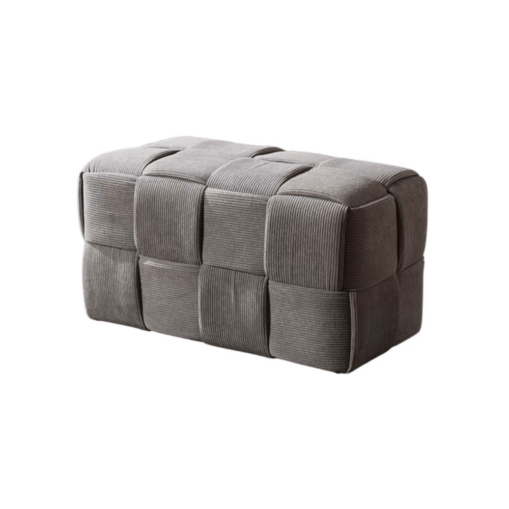 สตูลผ้าลูกฟูก MY DOLLS HOUSE COZY CUBE 70 ซม. สีเทา