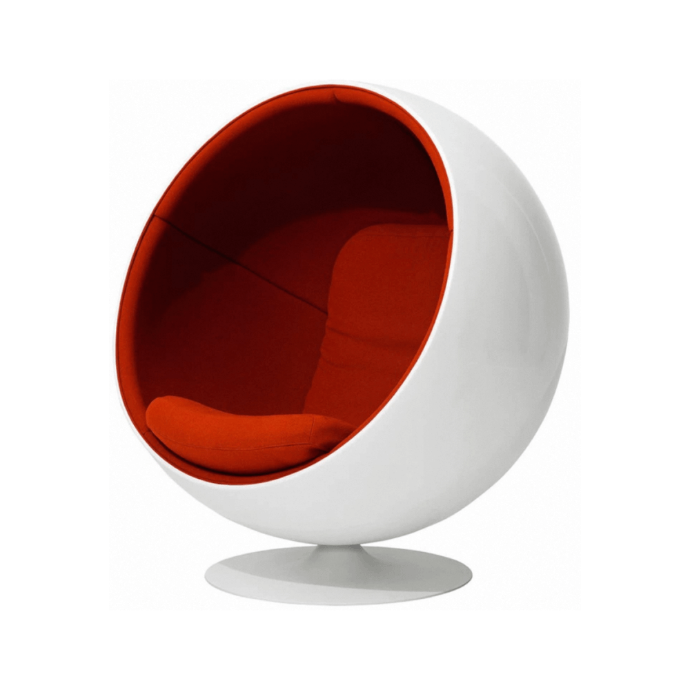 เก้าอี้พักผ่อน MY DOLLS HOUSE THE ICONIC BALL สีแดง_0