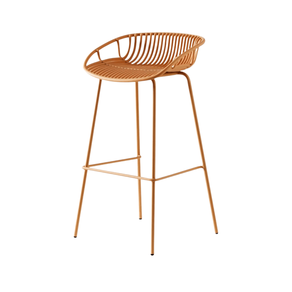 เก้าอี้บาร์ MY DOLLS HOUSE MAYU 55 ซม. สีคาราเมล