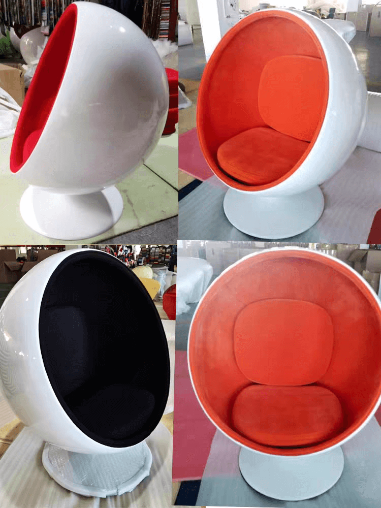 เก้าอี้พักผ่อน MY DOLLS HOUSE THE ICONIC BALL สีดำ_2