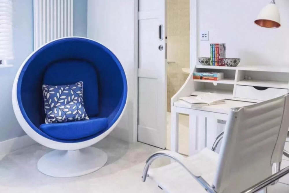 เก้าอี้พักผ่อน MY DOLLS HOUSE THE ICONIC BALL สีน้ำเงิน_3