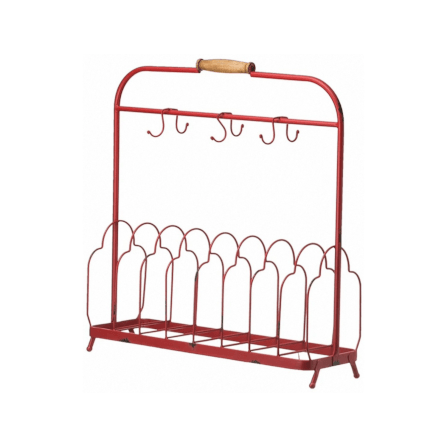 ที่วางจาน MY DOLLS HOUSE RED RETRO 58 ซม. สีแดง_0
