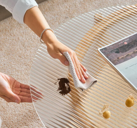 โต๊ะกาแฟ MY DOLLS HOUSE HOMU RATTAN 45 ซม. สีน้ำตาลอ่อน_4