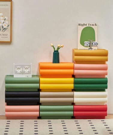 ตู้ลิ้นชัก 2 ลิ้นชัก MY DOLLS HOUSE DUGGLE สีส้ม_5