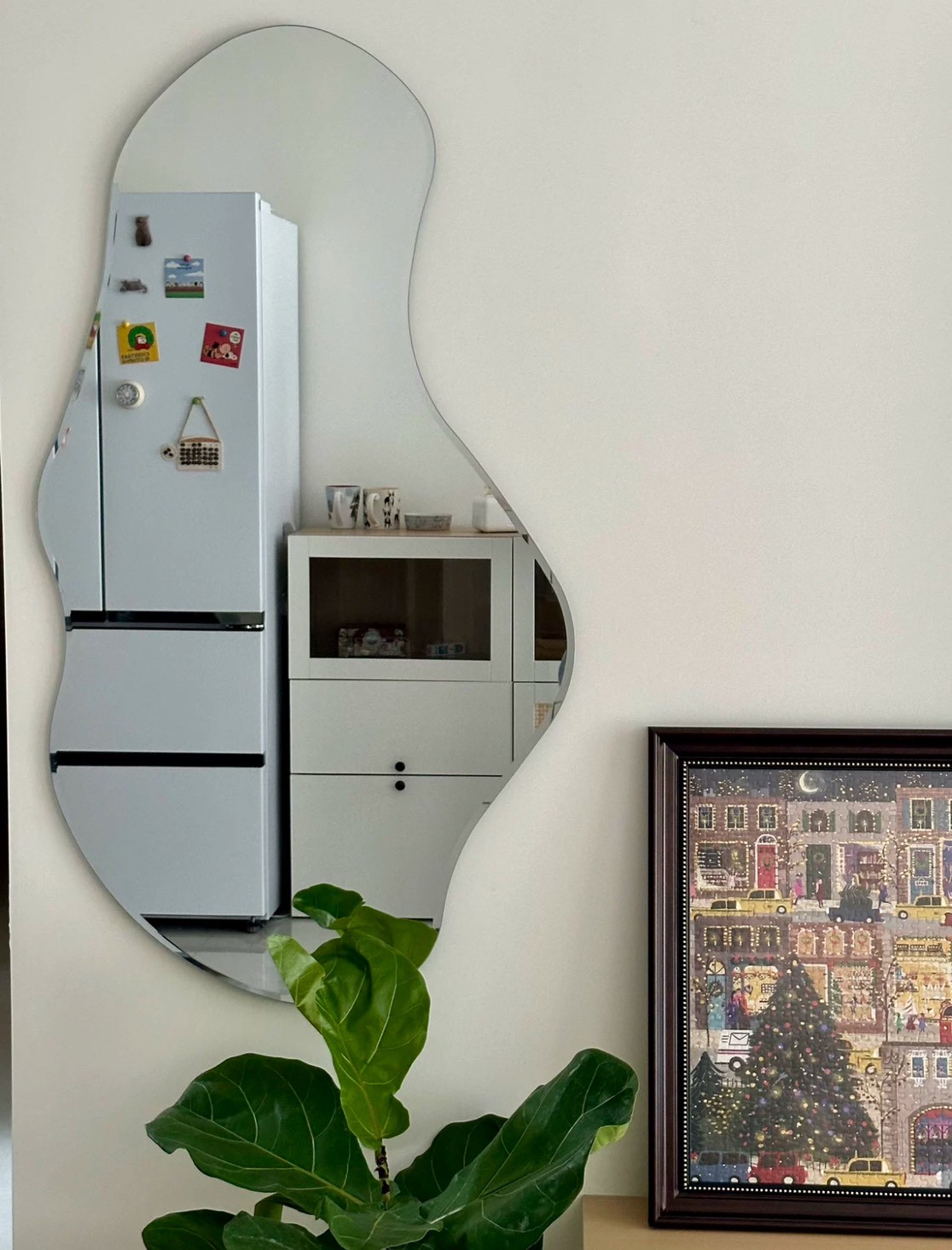 กระจกแขวนผนัง MY DOLLS HOUSE TUSCA 130 ซม. สีเงิน_2