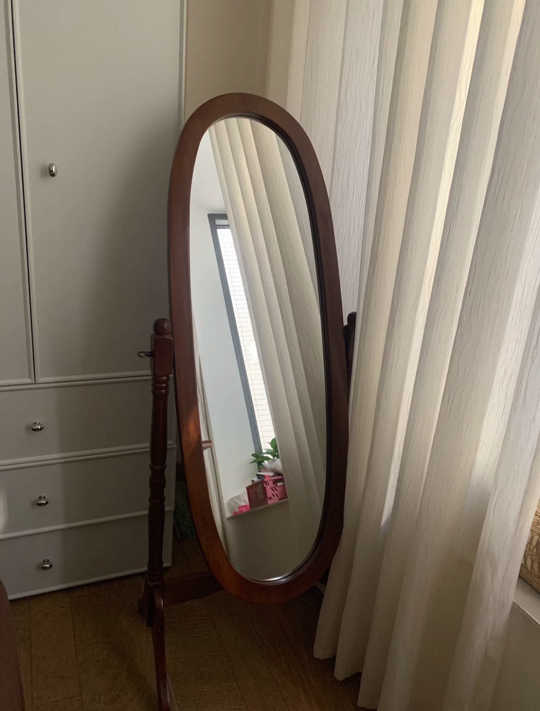 กระจกตั้งพื้น MY DOLLS HOUSE DOLLY น้ำตาลเข้ม_2