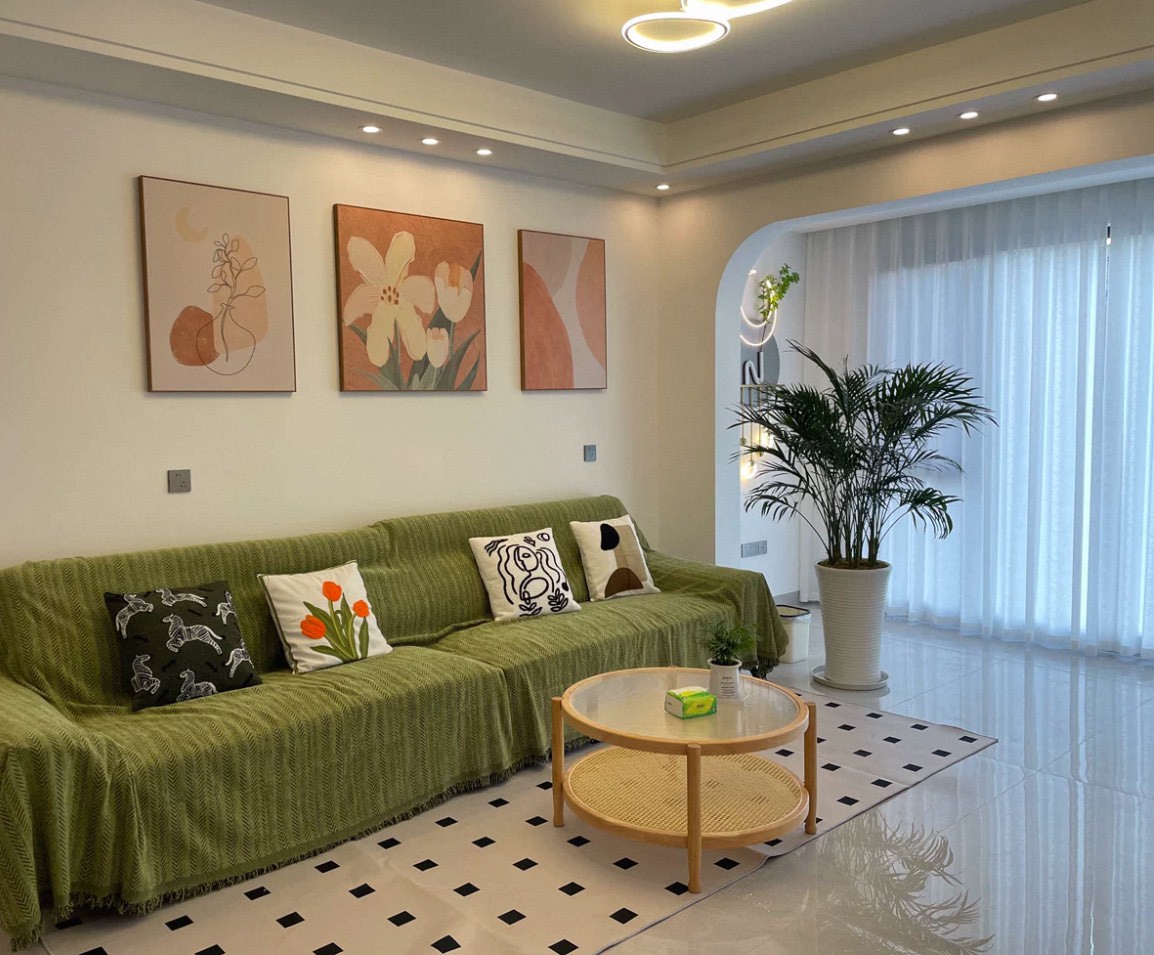 โต๊ะกาแฟ MY DOLLS HOUSE HOMU RATTAN 45 ซม. สีน้ำตาลอ่อน_2