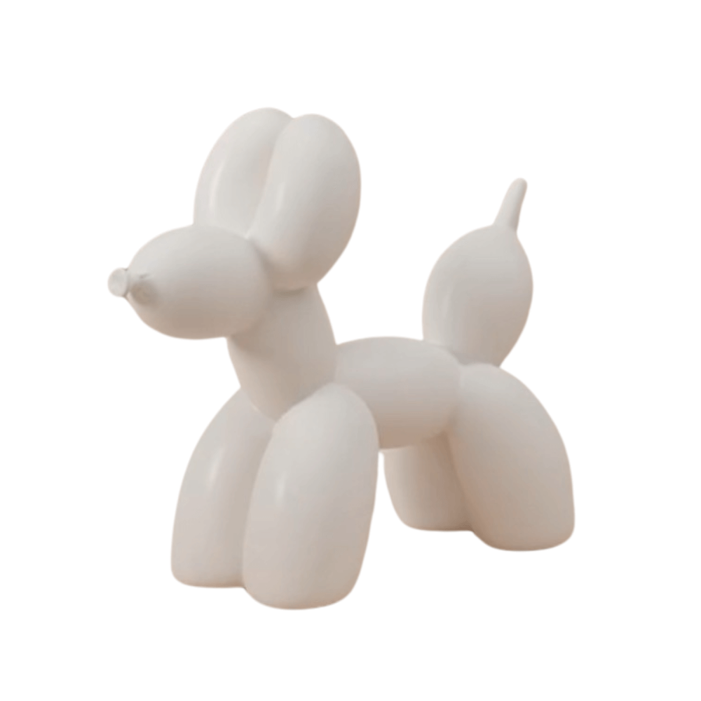 สตูลพลาสติก MY DOLLS HOUSE BALLOON DOGGY ADULT สีขาว