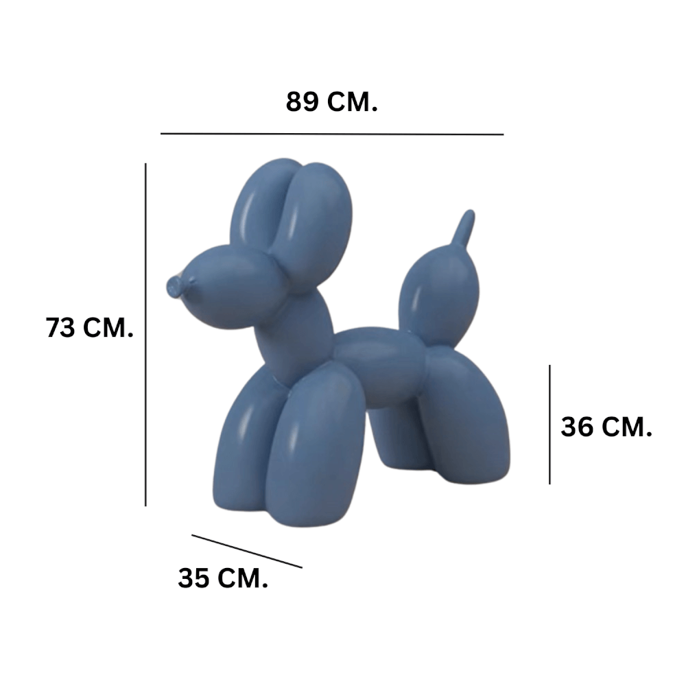 สตูลพลาสติก MY DOLLS HOUSE BALLOON DOGGY ADULT สีฟ้า_1