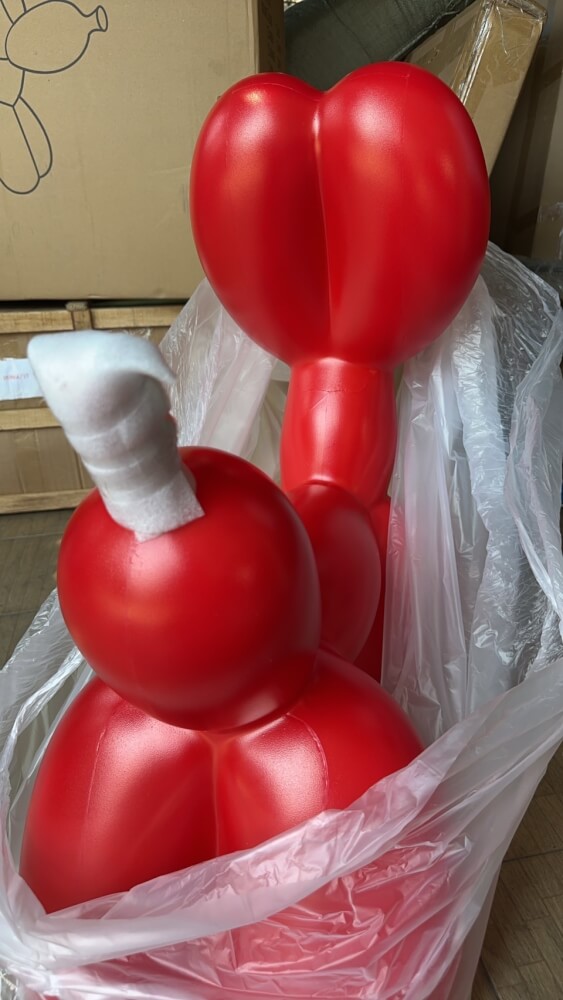 สตูลพลาสติก MY DOLLS HOUSE DOGGY BALLOON ADULT สีแดง_2