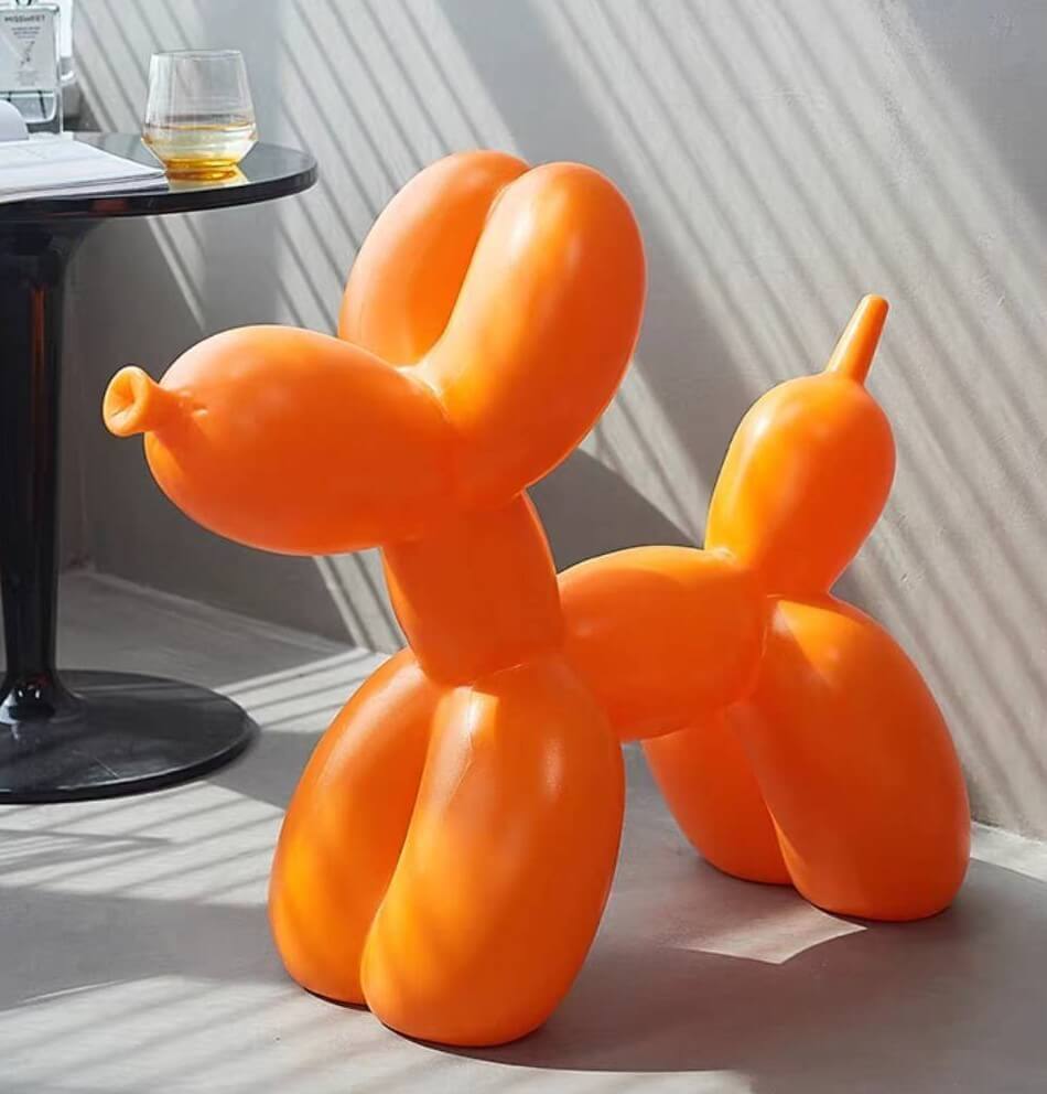 สตูลพลาสติก MY DOLLS HOUSE BALLOON DOGGY ADULT สีส้ม_2