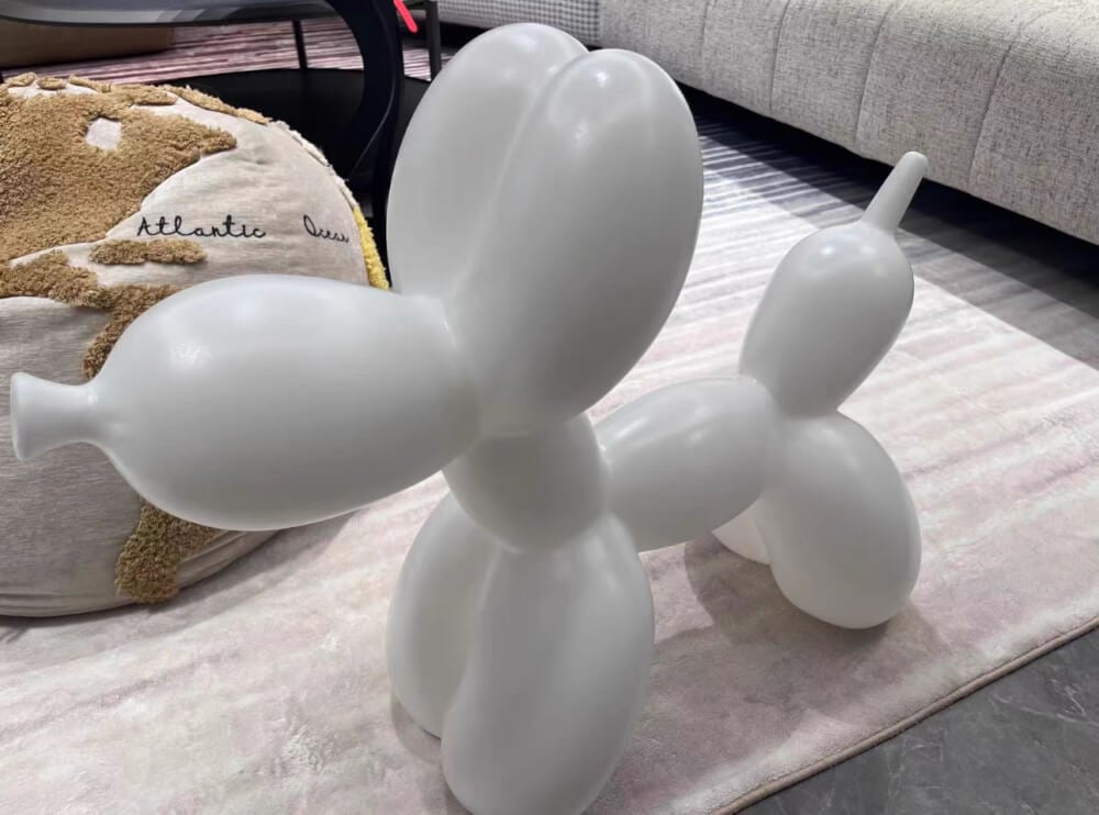 สตูลพลาสติก MY DOLLS HOUSE BALLOON DOGGY ADULT สีขาว_2