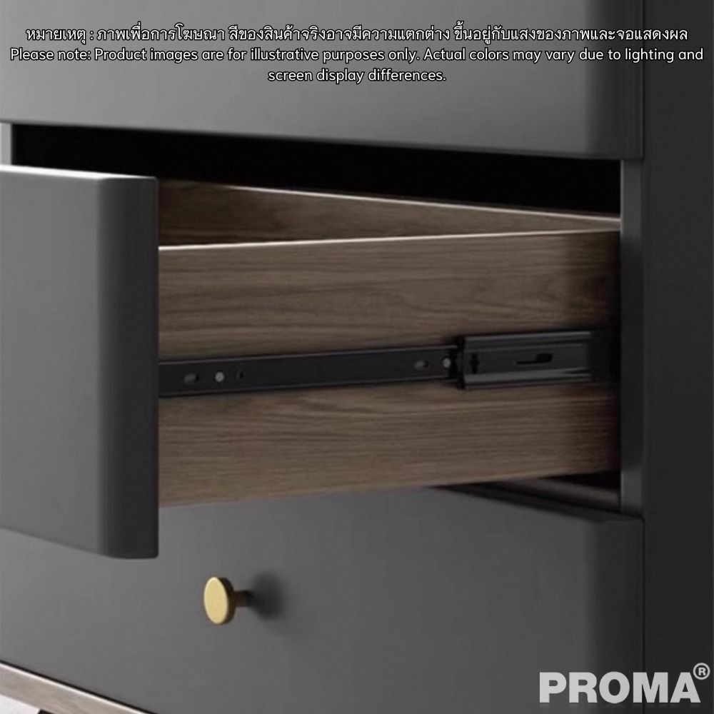 [PRE-ORDER] โต๊ะข้าง PROMA-ST-004B สีดำ_6