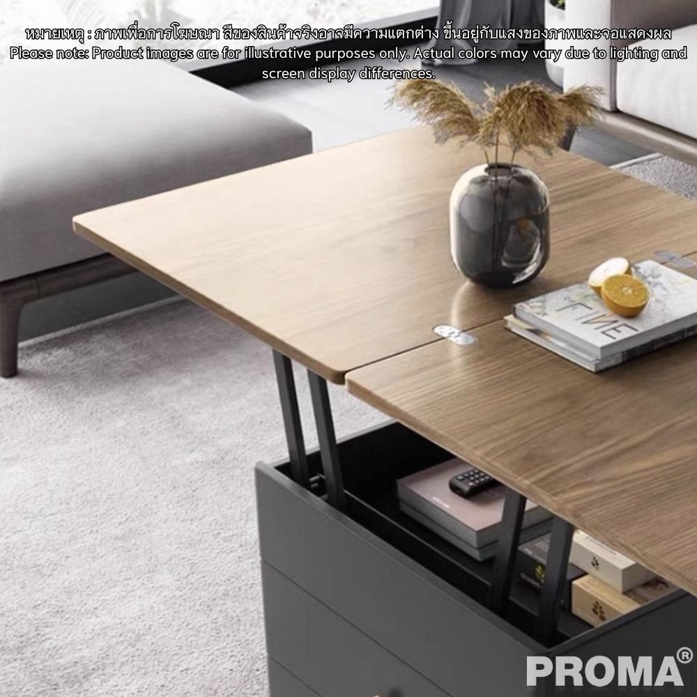 [PRE-ORDER] โต๊ะข้าง PROMA-ST-004B สีดำ_8