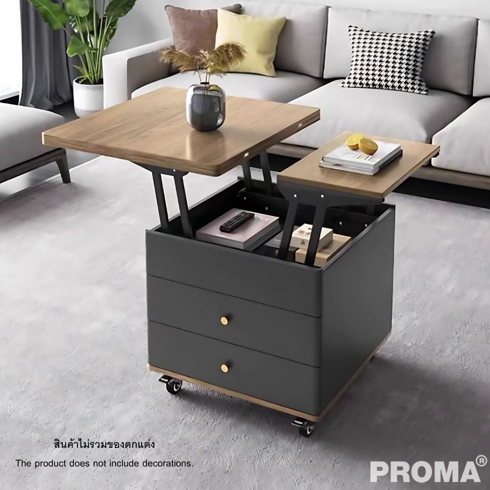 [PRE-ORDER] โต๊ะข้าง PROMA-ST-004B สีดำ_12