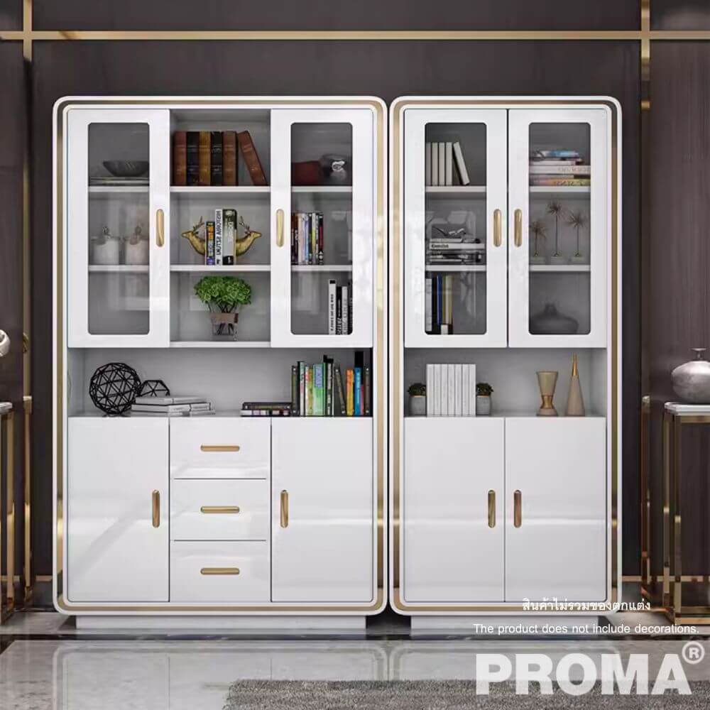  [Pre-order] ชั้นวางของ ตู้หนังสือ Proma-OD27WB สีขาว