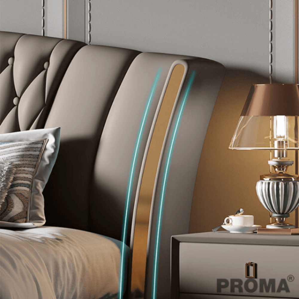 [Pre-order] เตียงนอน Proma-B13-5F ขนาด 5 ฟุต สีน้ำตาล