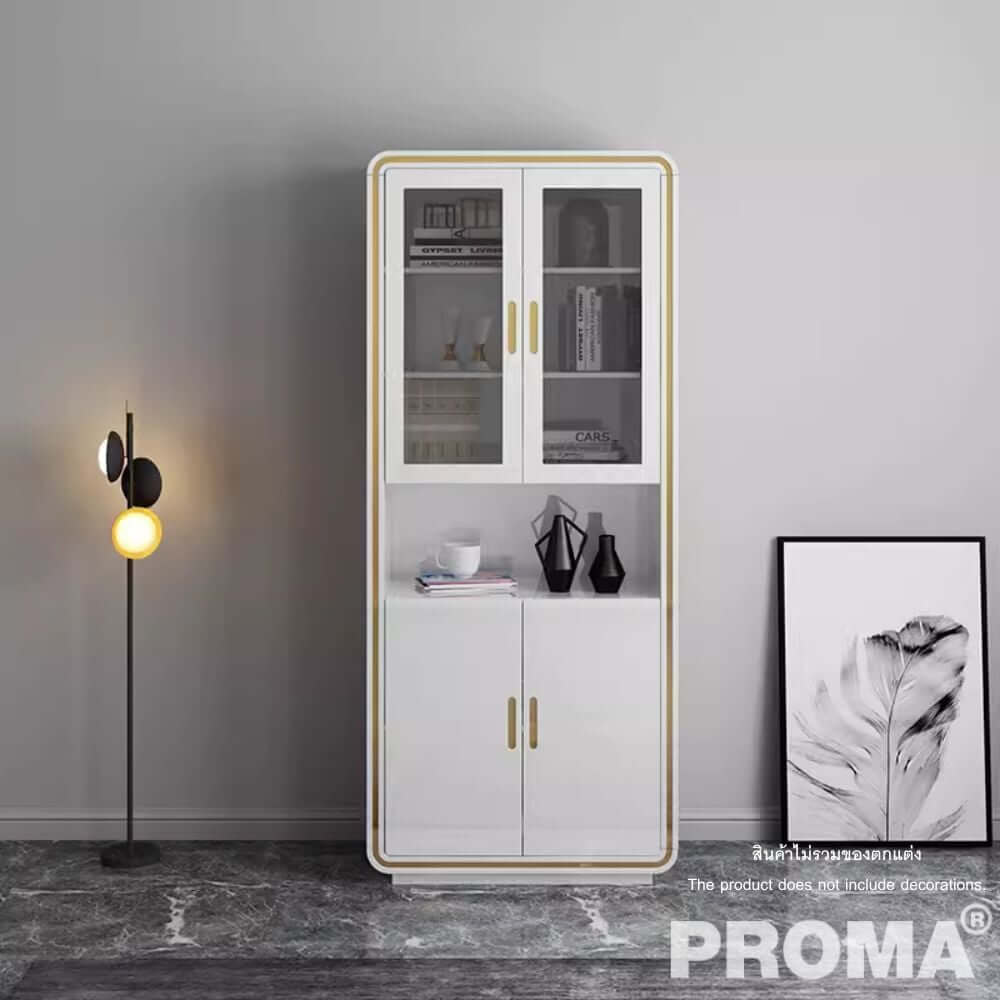  [Pre-order] ชั้นวางของ ตู้หนังสือ Proma-OD27WB สีขาว