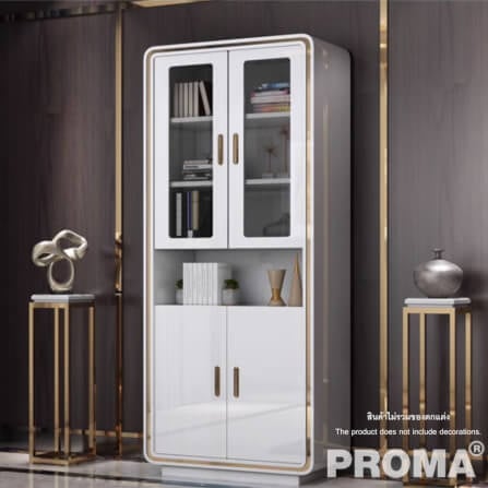  [Pre-order] ชั้นวางของ ตู้หนังสือ Proma-OD27WB สีขาว_1