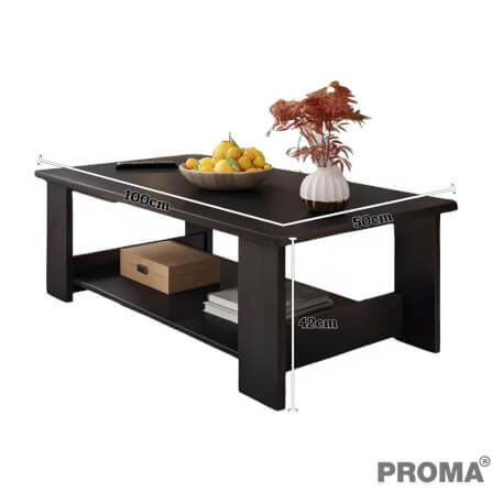 โต๊ะกลาง PROMA-CTB-62-04 100 ซม. สีดำ_2