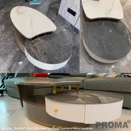 [Pre-order] โต๊ะกลางรับแขก ท็อปหินอ่อนสังเคาระห์ Proma-CTB-46_3