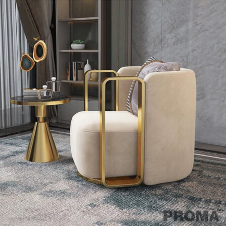 [Pre-order] เก้าอี้เลานจ์ เก้าอี้โซฟาเดี่ยว PROMA-C-39_5
