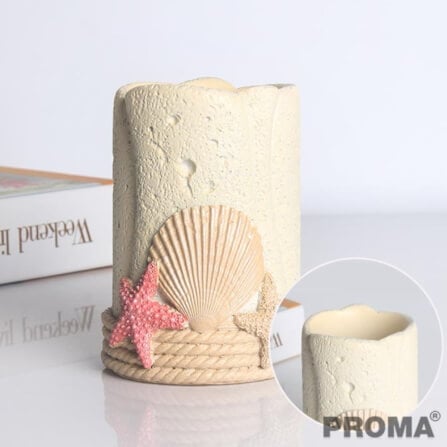 [Pre-order] อุปกรณ์ห้องน้ำเซรามิกเซ็ต 5 ชิ้น ชุดหาดทราย PROMA-WS05 (ไม่มีถาด)_6