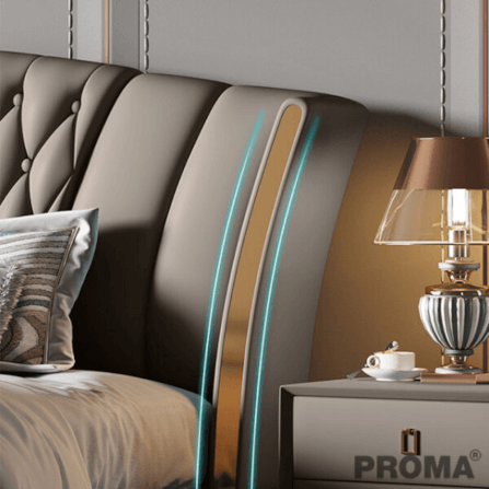 [Pre-order] เตียงนอน Proma-B13-5F ขนาด 5 ฟุต สีน้ำตาล_6