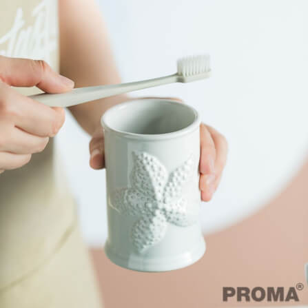 [Pre-order] ชุดอุปกรณ์ห้องน้ำลายปลาดาว 4 ชิ้น PROMA-WS02-S2 สีขาว (ไม่มีถาด)_7