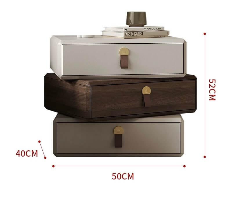 ตู้ข้างเตียง ARTISTRY HOUSE AHBS009 3 ชั้น หมุนได้ 360 องศา