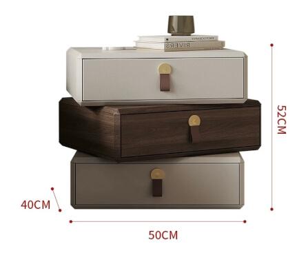 ตู้ข้างเตียง ARTISTRY HOUSE AHBS009 3 ชั้น หมุนได้ 360 องศา_3