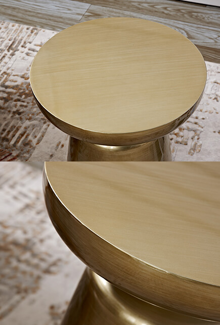 โต๊ะข้าง Artistry House AHST008  สีทอง