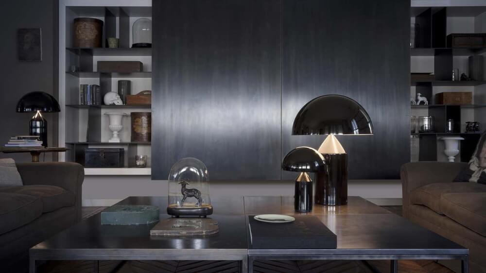 โคมไฟตั้งโต๊ะ Artistry house AHL001 35x50 ซม. สีดำ
