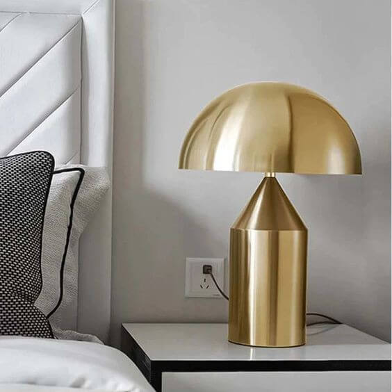 โคมไฟตั้งโต๊ะ Artistry house AHL001 25x35 ซม.สีทอง