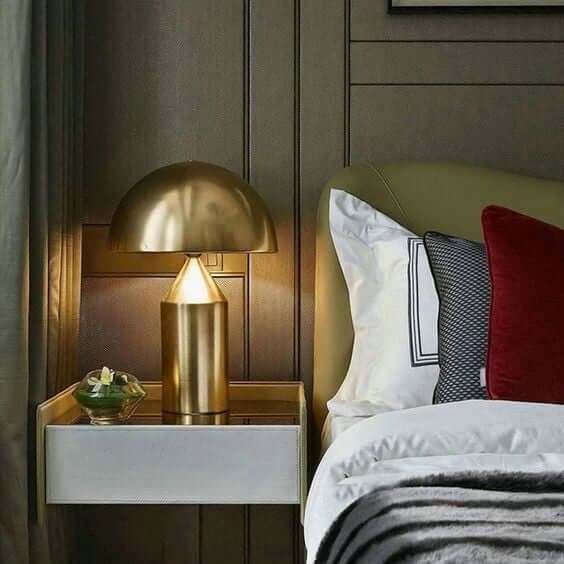 โคมไฟตั้งโต๊ะ Artistry house AHL001 35x50 ซม. สีทอง