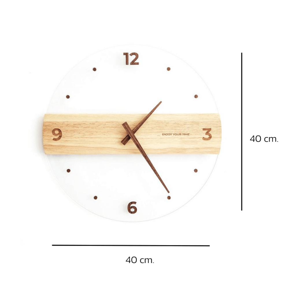 นาฬิกาติดผนัง COZYBROWN TP0131 15.7 นิ้ว